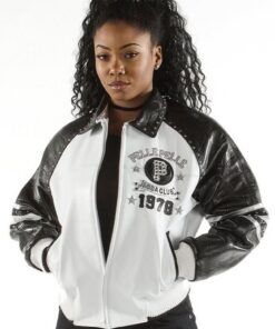 Pelle Pelle Soda Club Jacket Black and White Stunning 78 Jacket