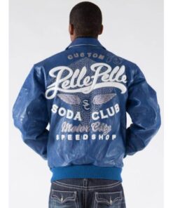 Pelle Pelle Soda Club Blue Jacket | Pelle Pelle