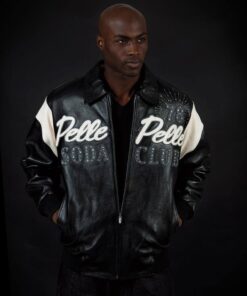 Bold Pelle Pelle Black Leather Jacket