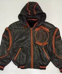 Pelle Pelle Soda Club Orange Stripes Jacket | Baseball Champion