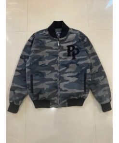 Pelle Pelle Army Style Big Logo Jacket