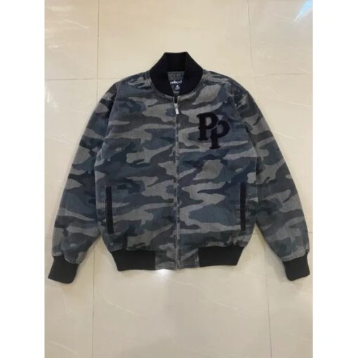 Pelle Pelle Army Style Big Logo Jacket