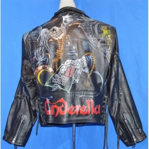 Exclusive Pelle Pelle Heartbreak Cinderella Biker Jacket.