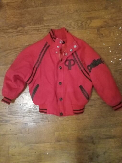 Men Pelle Pelle Authentic Varsity Jacket