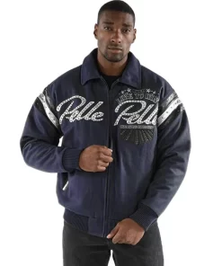 Pelle Pelle American Legend Navy Blue Jacket