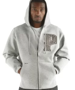 Pelle Pelle American Light Gray Hoodie