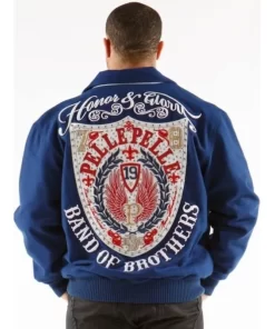 Pelle Pelle Band Of Brothers Blue Mb Jacket.