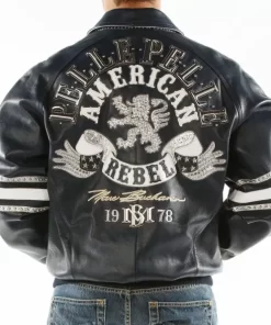 Pelle Pelle Black American Leather Jacket.