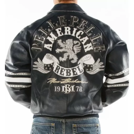 Pelle Pelle Black American Leather Jacket.