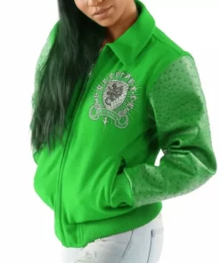 Pelle Pelle Ladies Green Revolution Jacket.