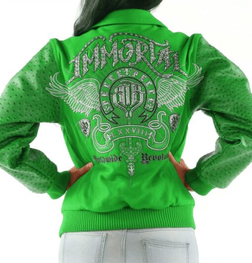 Pelle Pelle Ladies Green Revolution Jacket