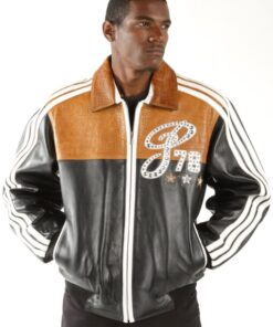 Pelle Pelle Legacy Brown Black Men Jacket