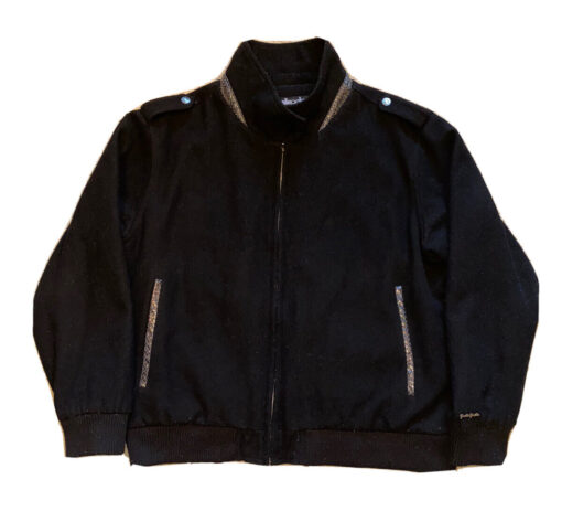 Pelle Pelle Legacy Mb Limited Edition Embroidered Dragon Wool Jacket.