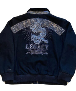 Pelle Pelle Legacy Mb Limited Edition Embroidered Dragon Wool Jacket