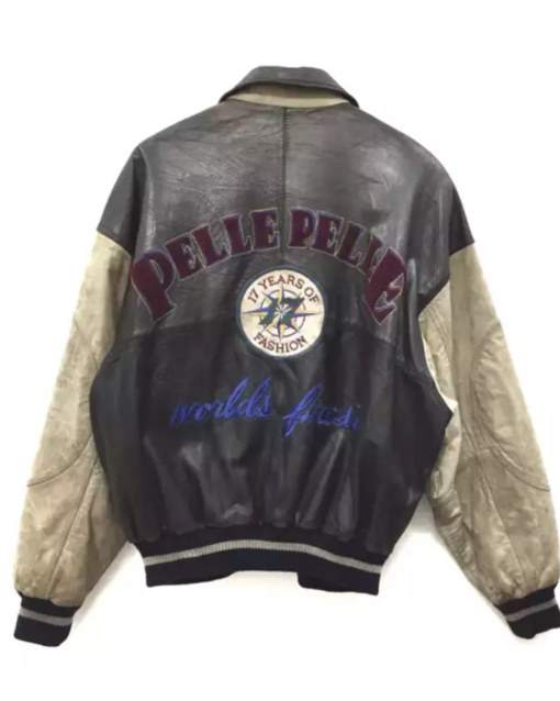 Pelle Pelle Marc Buchanan 1995 Leather Jacket