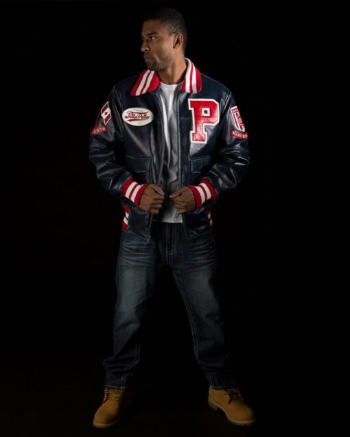 Pelle Pelle Marc Buchanan Varsity Jacket.