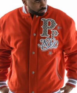 Pelle Pelle Orange New York Wool Jacket