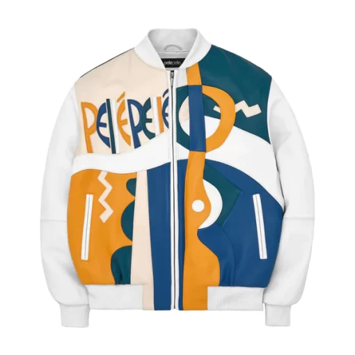 Pelle Pelle Picasso Plush Multicolor Leather Jacket