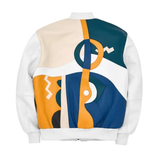 Pelle Pelle Picasso Plush Multicolor Leather Jacket.