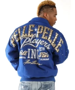 Pelle Pelle Players Inc. Mb Wool Stud Jacket.