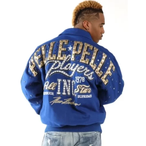 Pelle Pelle Players Inc. Mb Wool Stud Jacket.