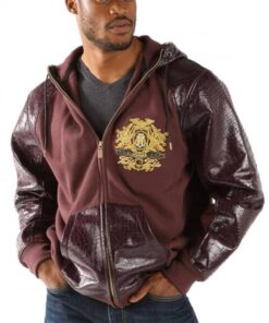 Pelle Pelle Purple Prestige Hood Jacket.