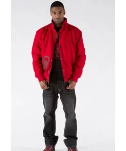 Pelle Pelle Red 35th Anniversary Wool Jacket