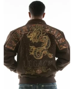 Pelle Pelle Snakeskin Legacy Wool Jacket