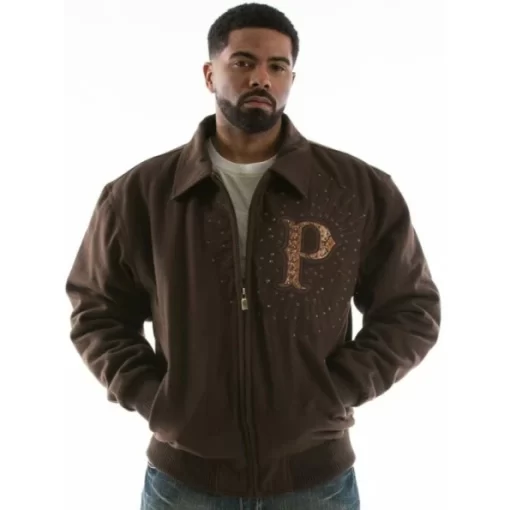 Pelle Pelle Snakeskin Legacy Wool Jacket.