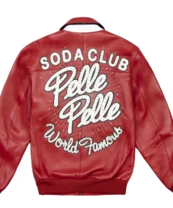 Pelle Pelle Soda Club World Famous Red Jacket.