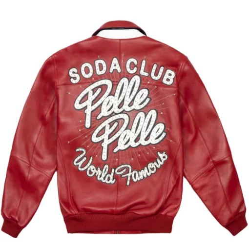 Pelle Pelle Soda Club World Famous Red Jacket.