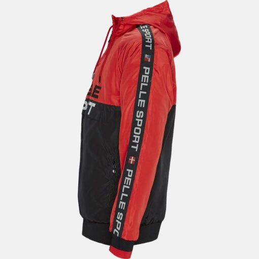 Pelle Pelle Sport Black And Red Hoodie...