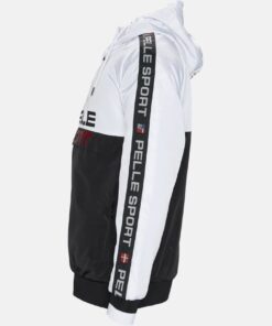 Pelle Pelle Sport Black And White Hoodie..