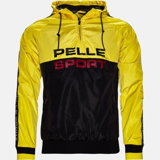 Pelle Pelle Sport Black And Yellow Hoodie