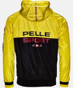 Pelle Pelle Sport Black And Yellow Hoodie.