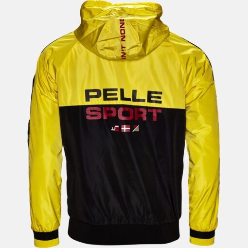 Pelle Pelle Sport Black And Yellow Hoodie.