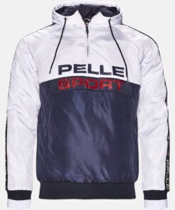 Pelle Pelle Sport Blue And White Hoodie