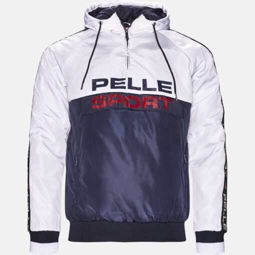 Pelle Pelle Sport Blue And White Hoodie