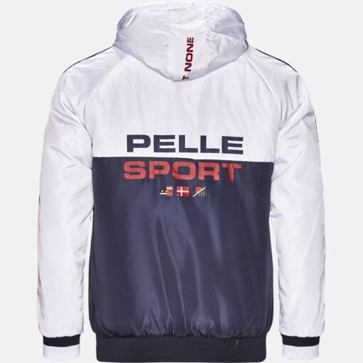 Pelle Pelle Sport Blue And White Hoodie.