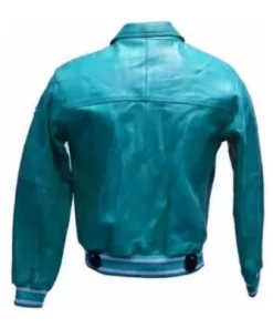 Pelle Pelle Star 1978 Cyan Leather Jacket