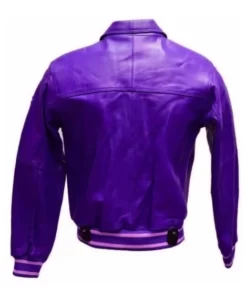 Pelle Pelle Star 1978 Purple Leather Jacket.