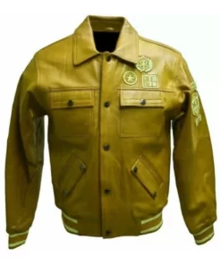 Pelle Pelle Star 1978 Yellow Leather Jacket