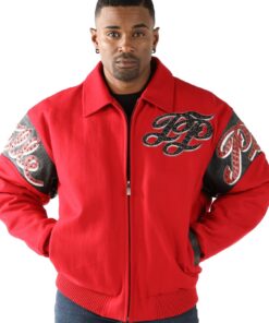 Pelle Pelle Steadfast Red Legendary Jacket.