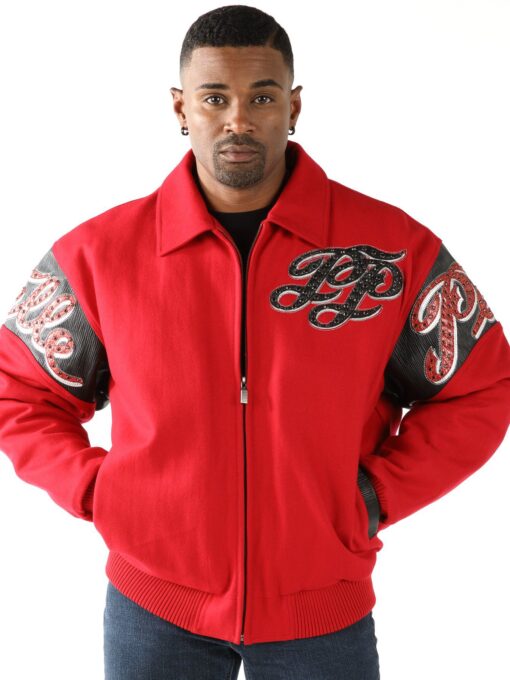 Pelle Pelle Steadfast Red Legendary Jacket.