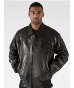 Pelle Pelle Supply Co. Black Leather Jacket.