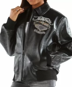 Pelle Pelle True Black Leather Jacket.