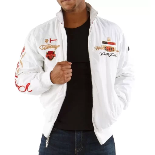 Pelle Pelle White Heritage Mb Wool Jacket