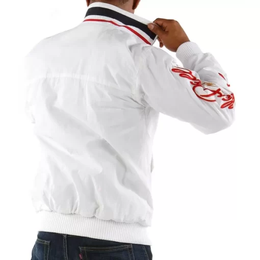 Pelle Pelle White Heritage Mb Wool Jacket.