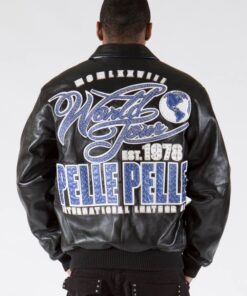 Pelle Pelle World Tour 1978 Black Jacket