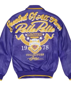 Purple Pelle Pelle Greatest Of All Time Jacket.